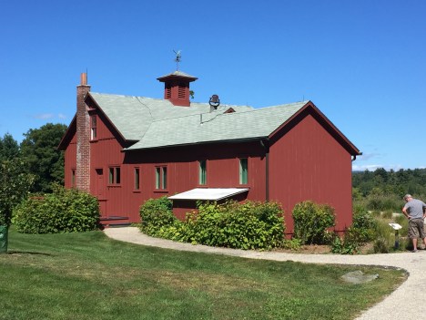 Norman Rockwell's studio
