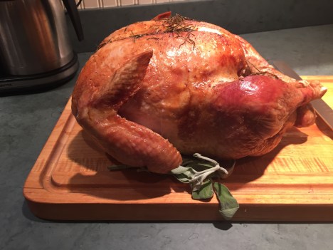 The classic — modern broad breasted turkey roasted