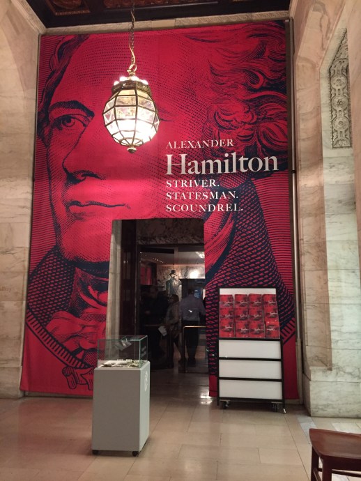 Hamilton exhibit is on view at New York Public Library until Dec. 31, 2016